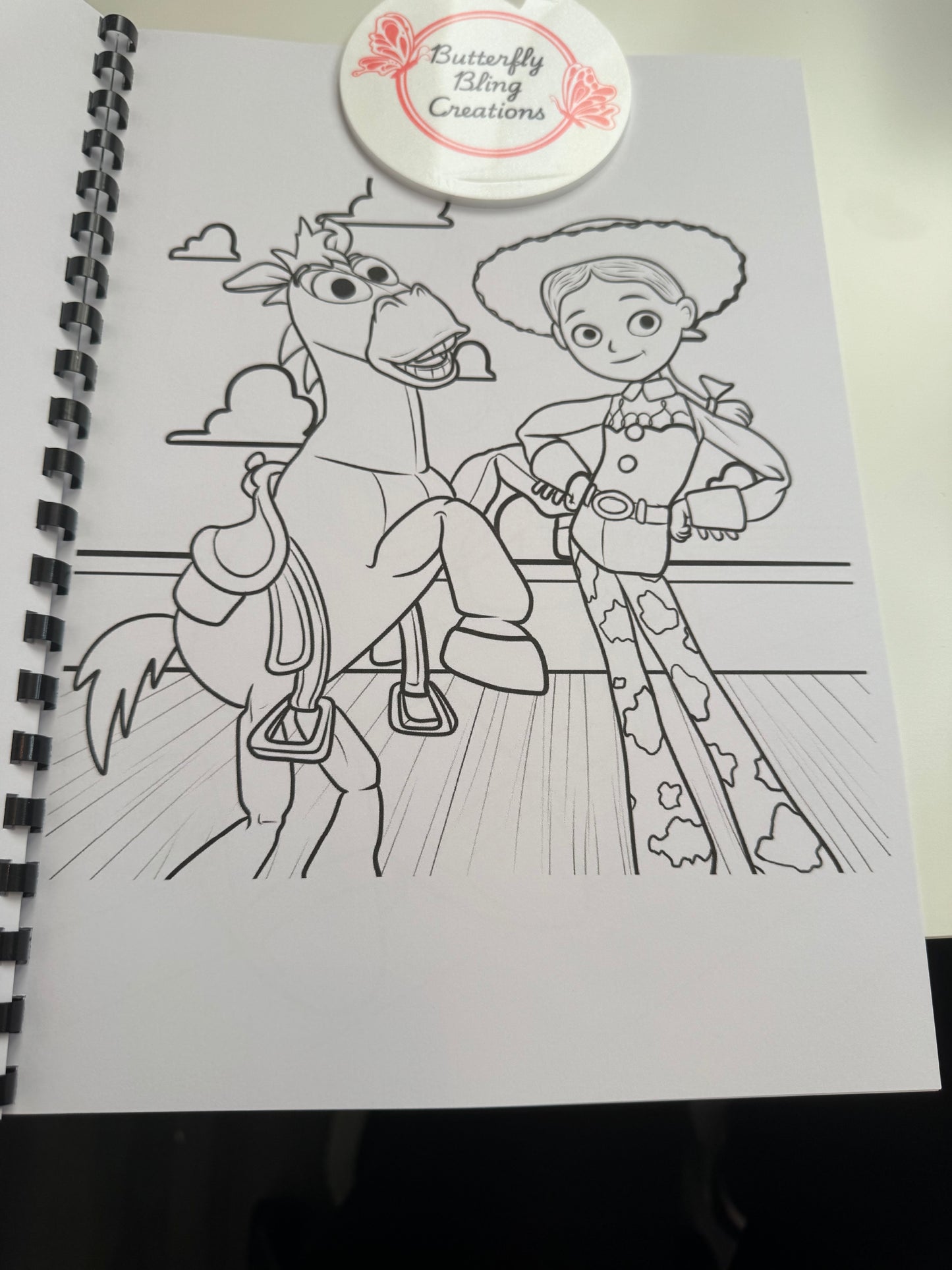 Toy Story colouring book
