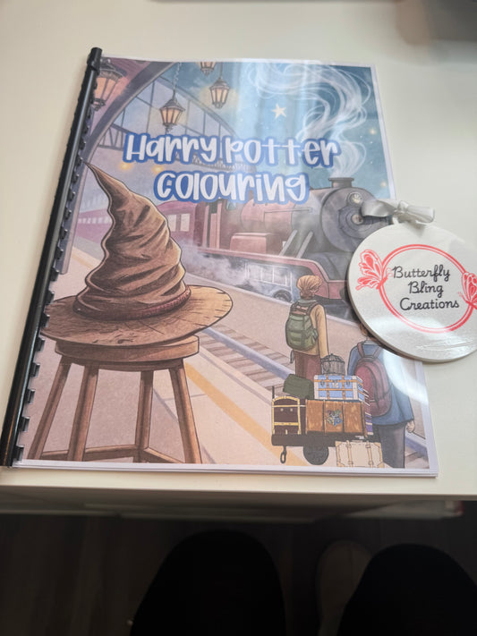Harry Potter colouring book