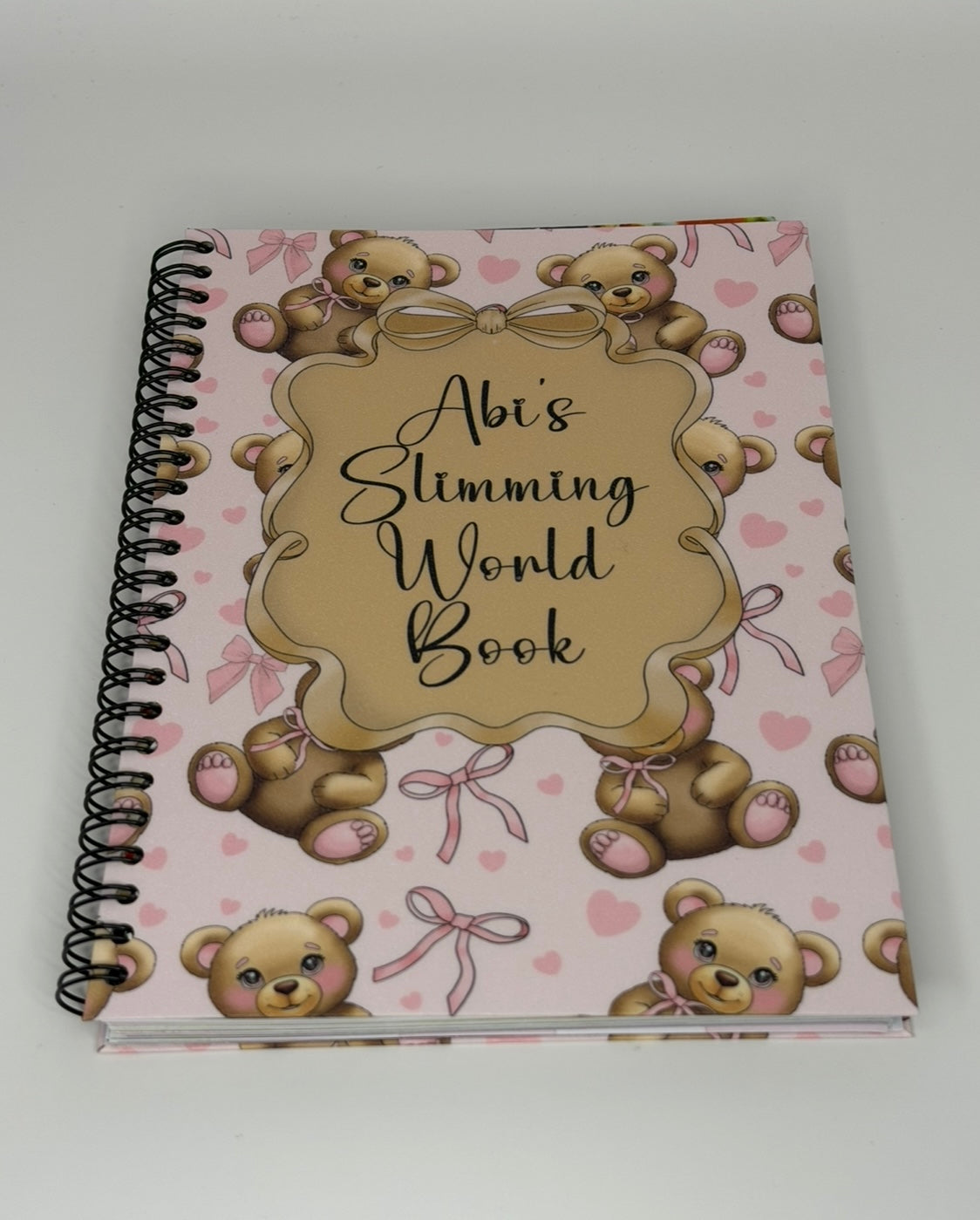 Slimming World Book binding (metal wires)