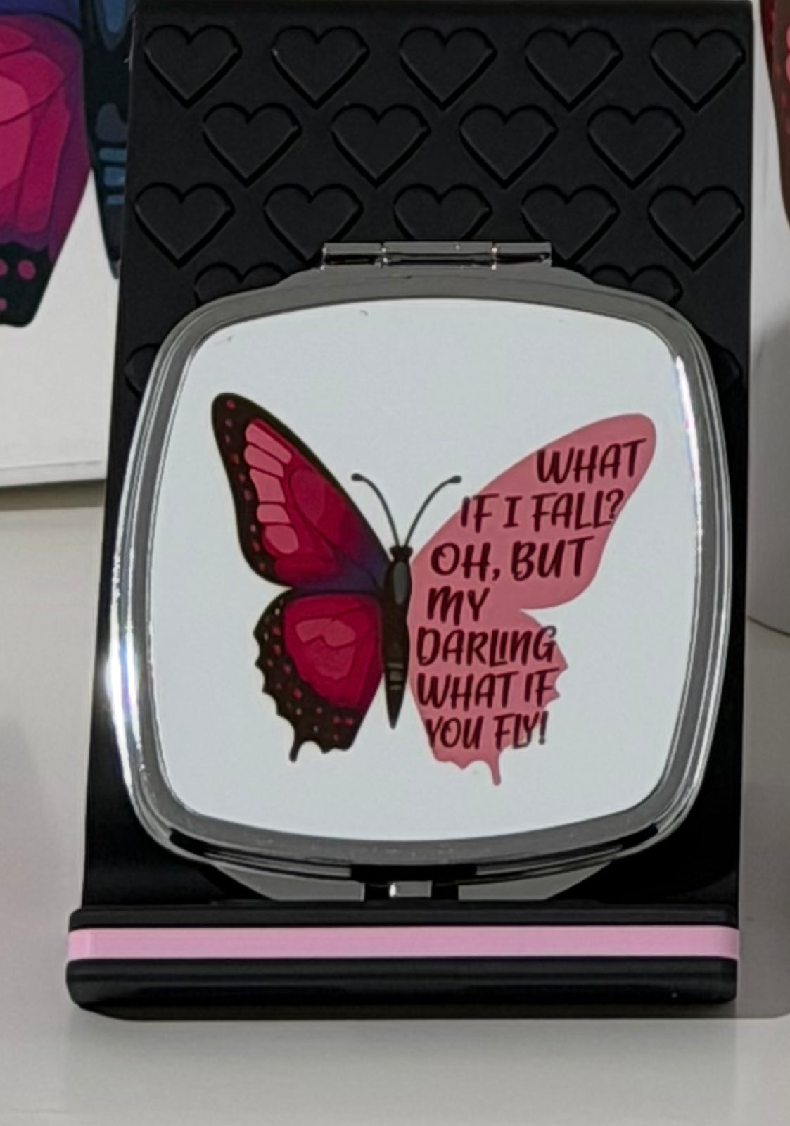 Butterfly Compact mirror