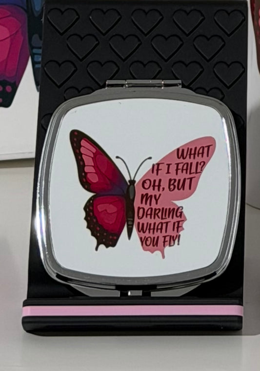 Butterfly Compact mirror