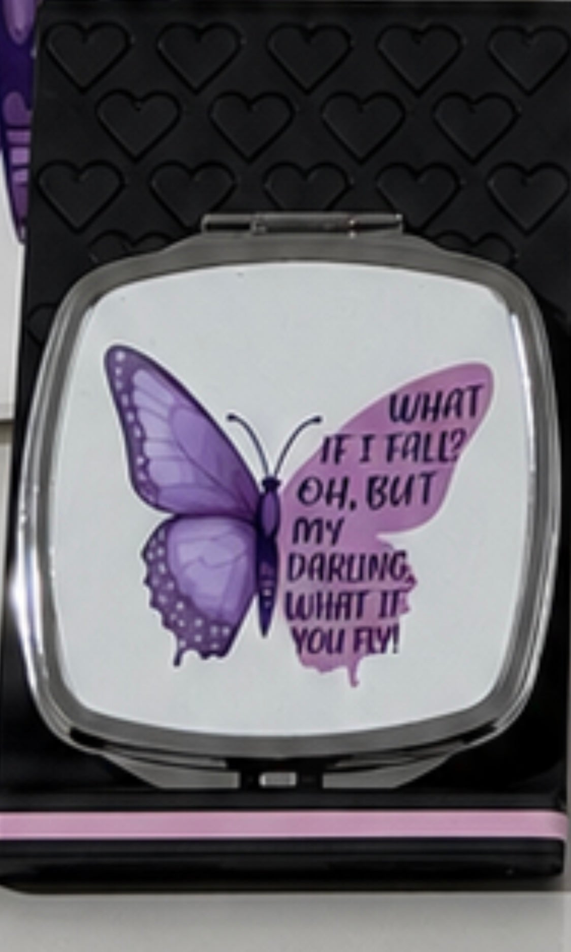Butterfly Compact mirror