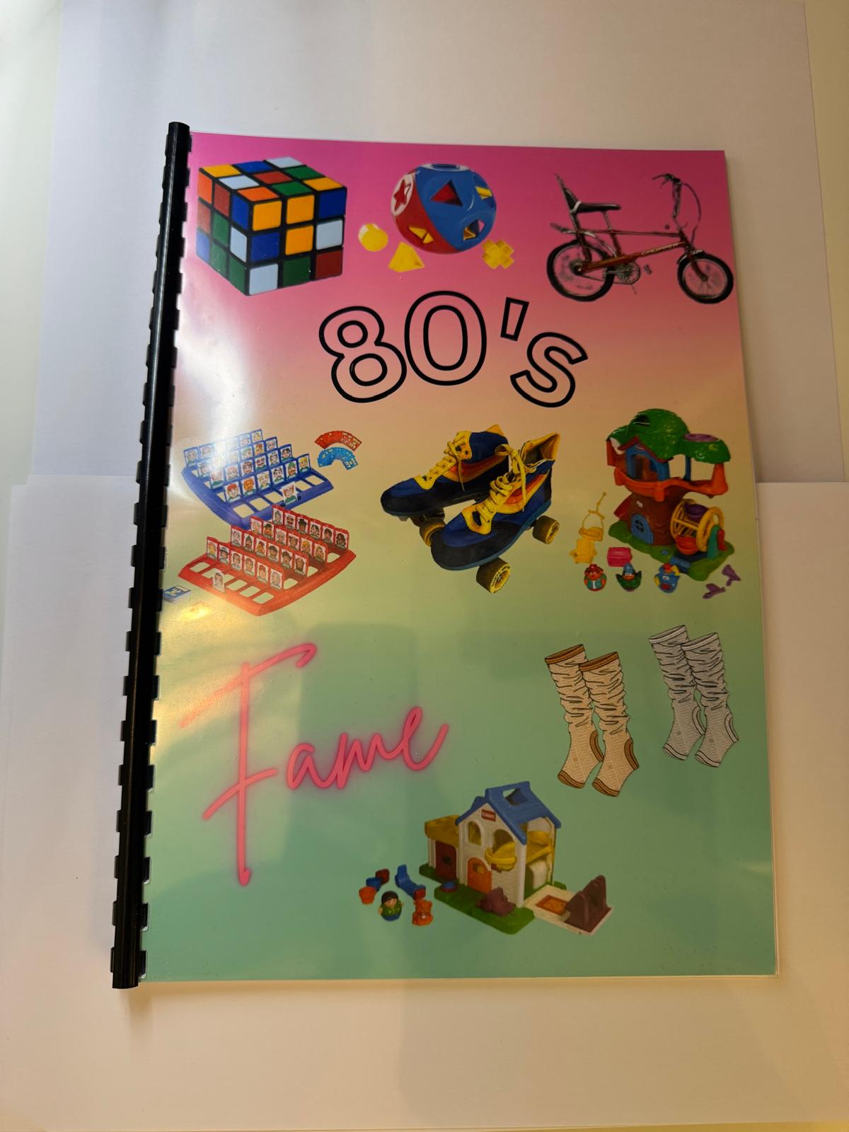 80's Colouring Book