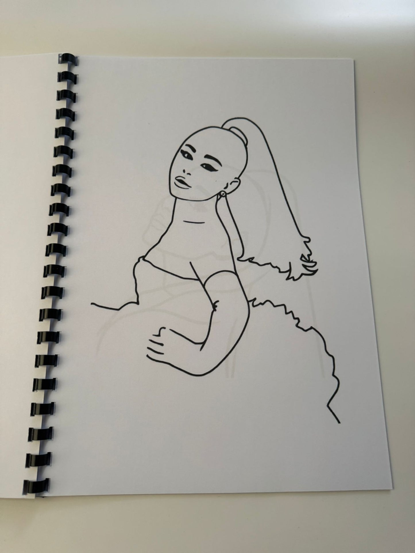 Ariana Colouring Book