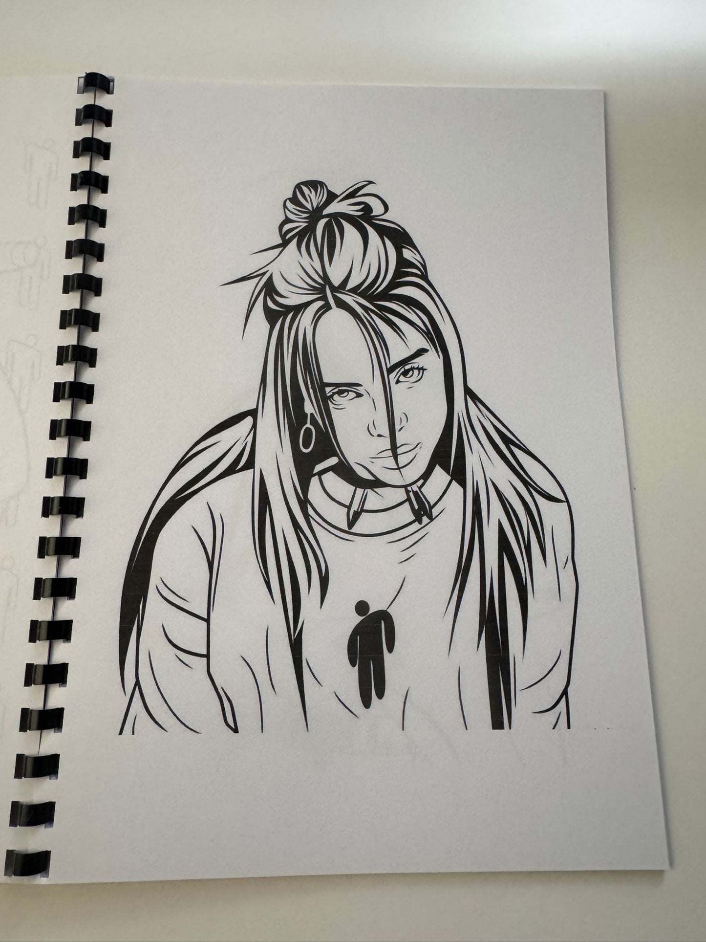 Billie E Colouring Book