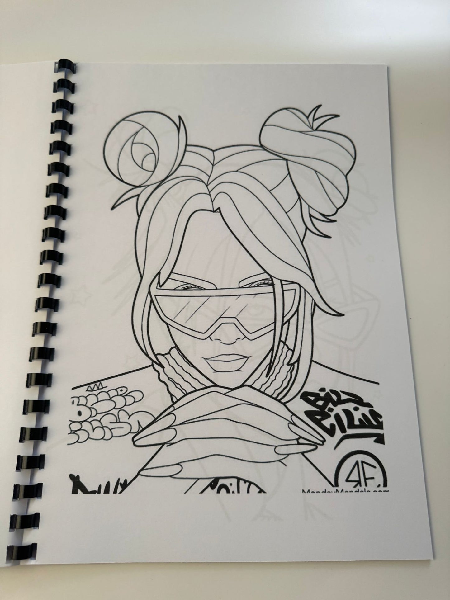 Billie E Colouring Book