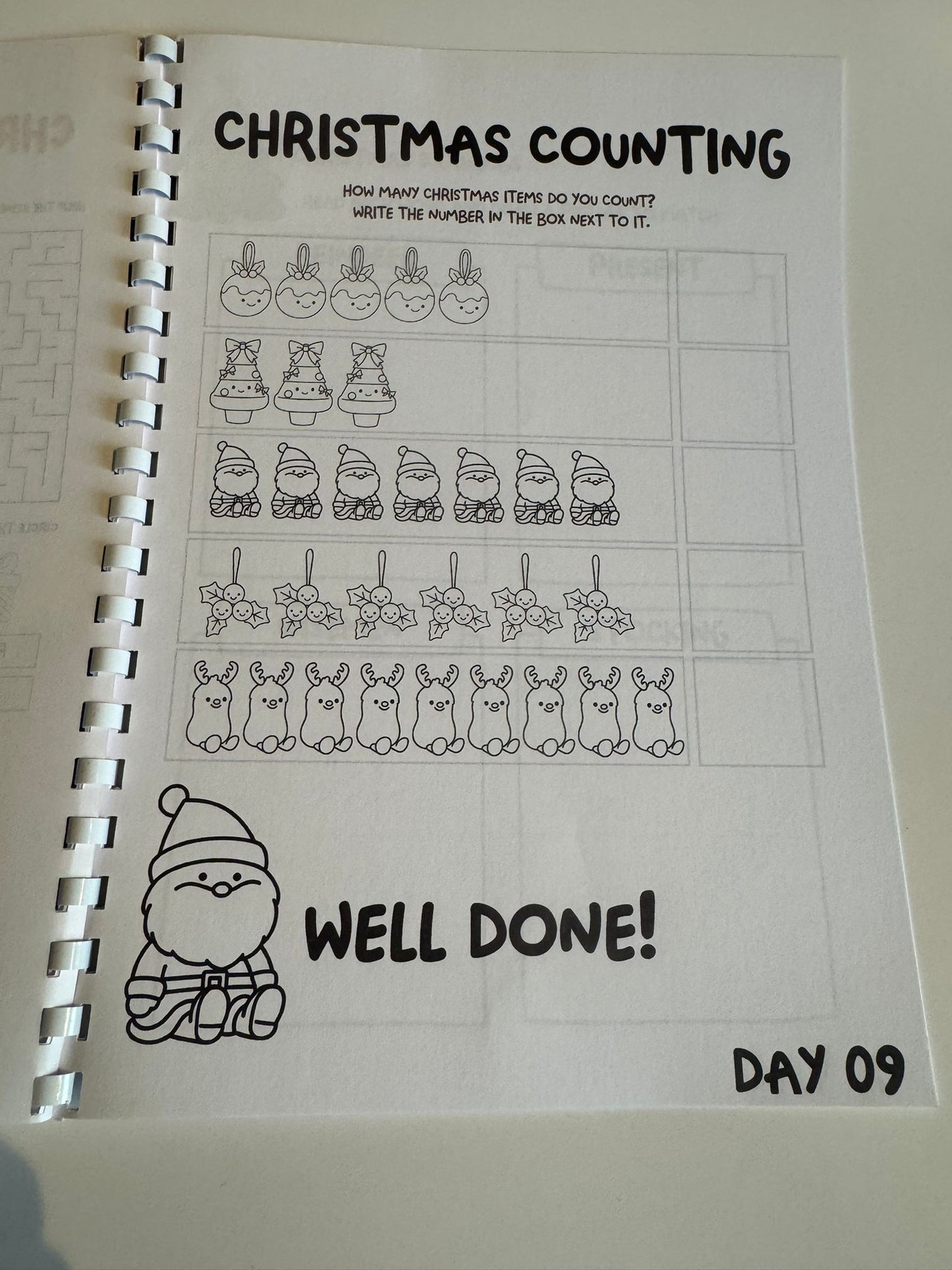 Christmas Activity Colouring Book