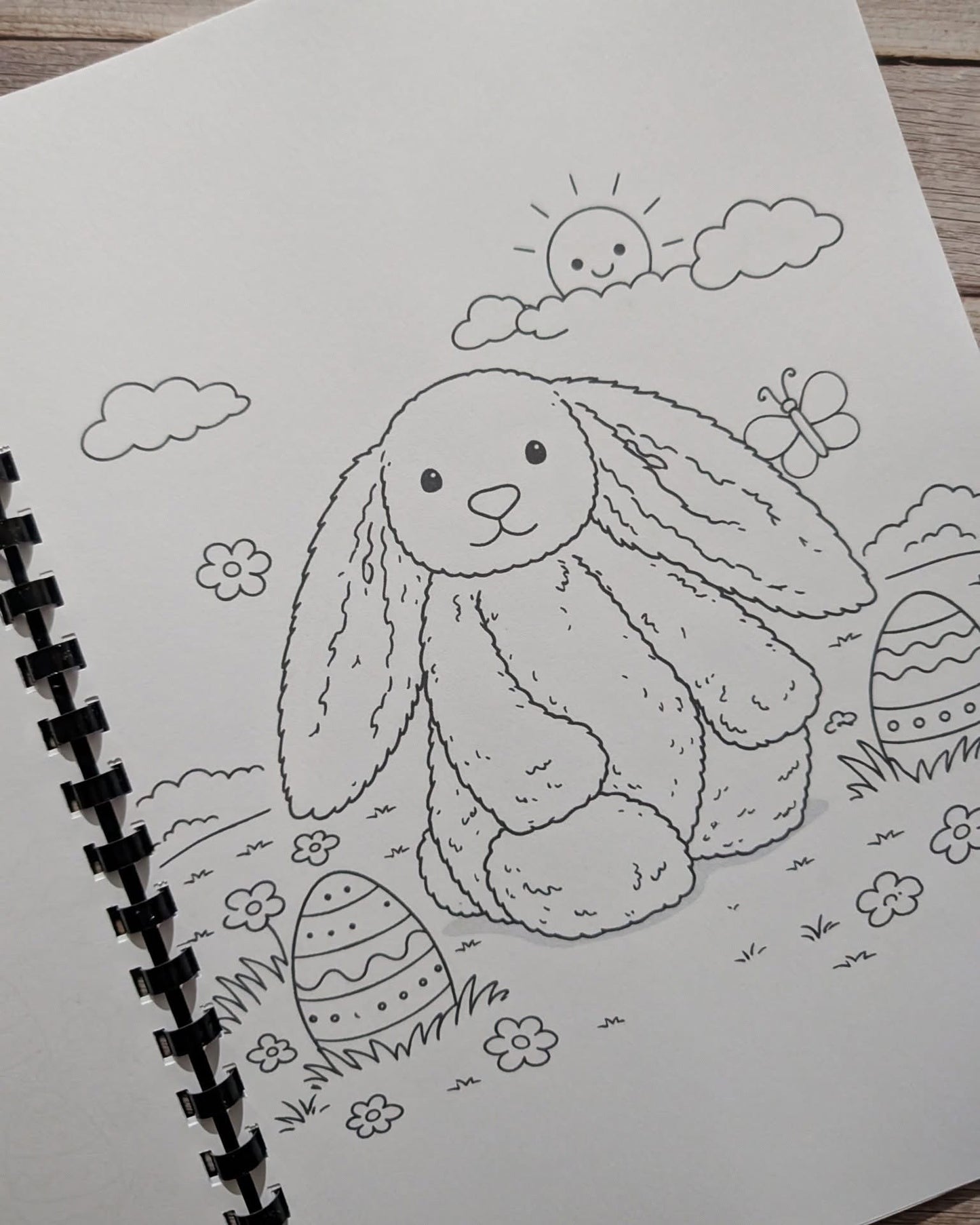 Jelly Cat Easter Colouring Book