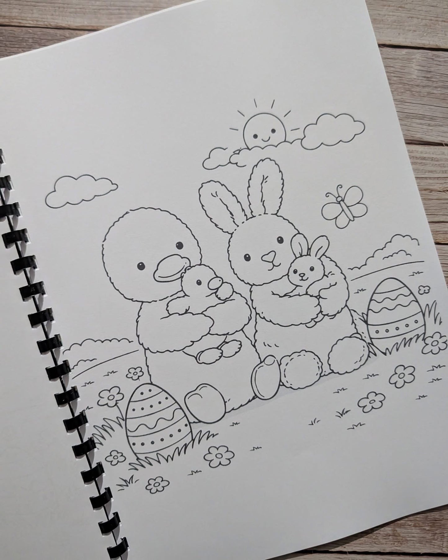 Jelly Cat Easter Colouring Book