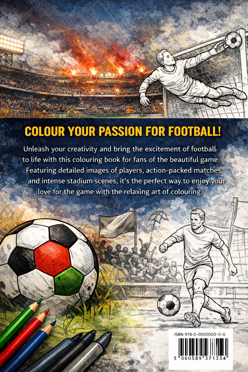 Football Colouring Book