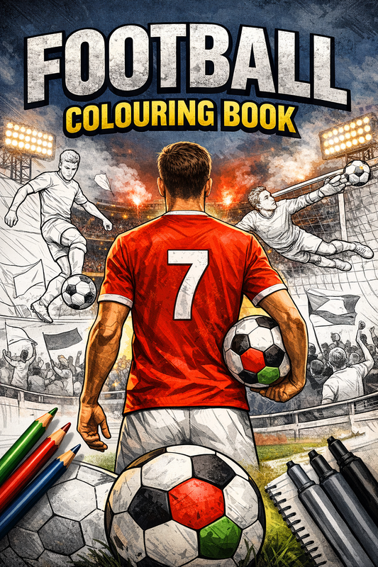 Football Colouring Book