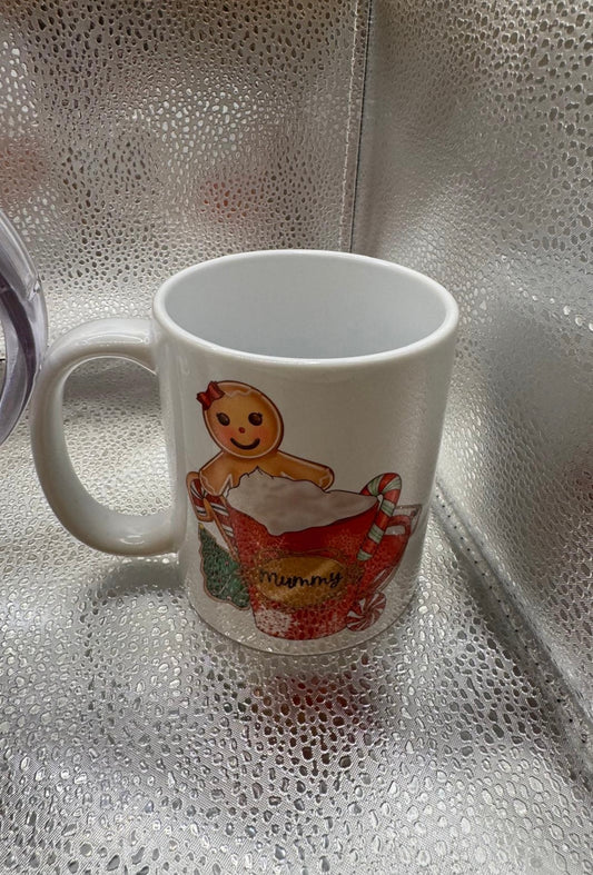 Gingerbread hot chocolate mugs