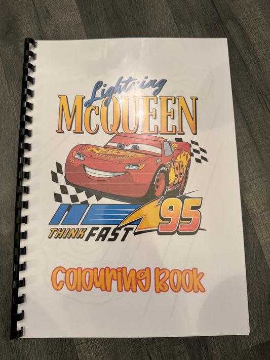 Lightening McQueen Colouring Book