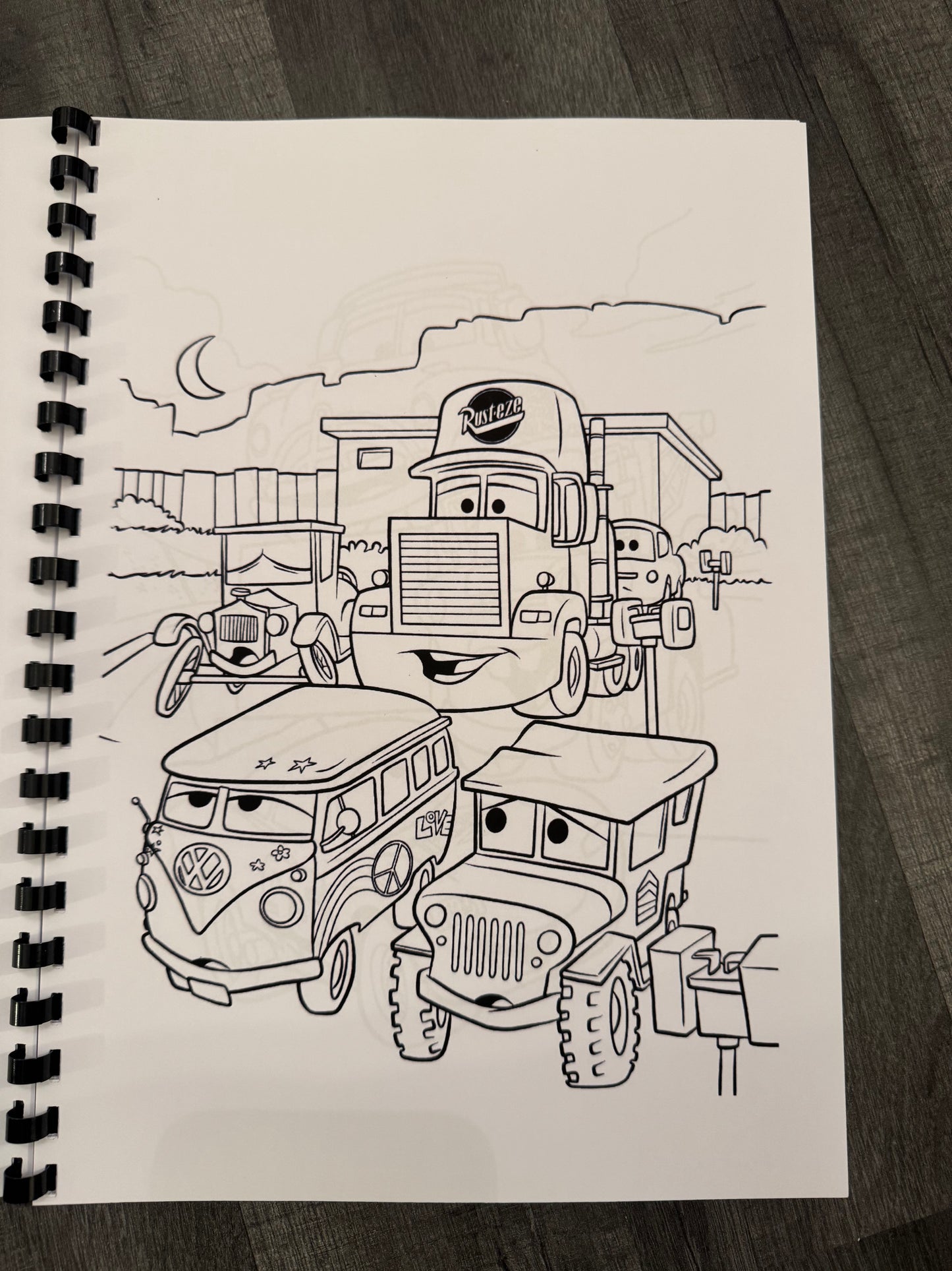 Lightening McQueen Colouring Book