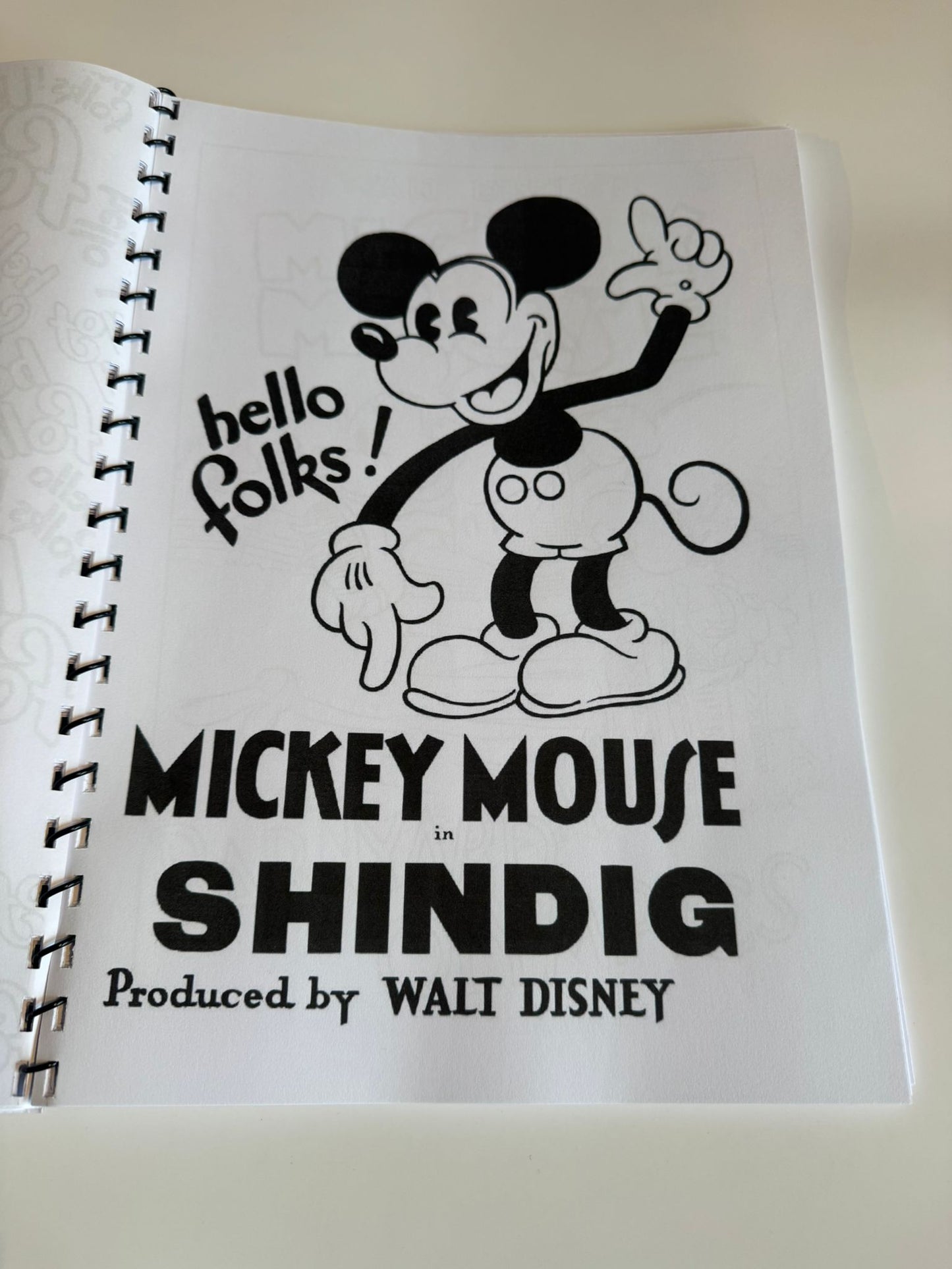 Mickey Mouse Colouring Book