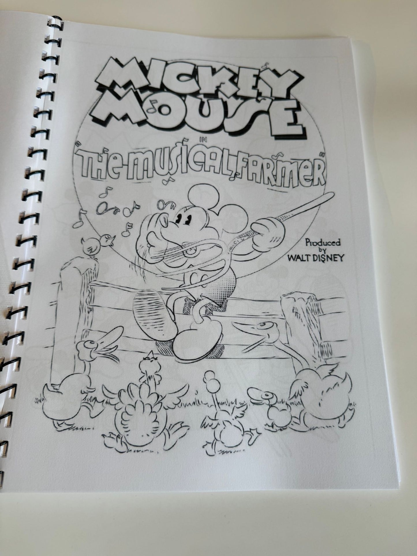 Mickey Mouse Colouring Book