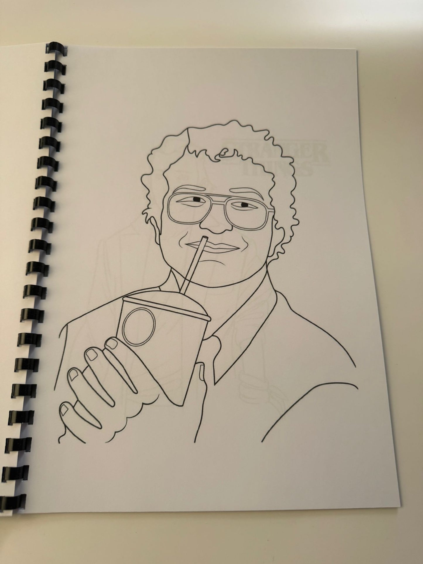 Stranger Things Colouring Book