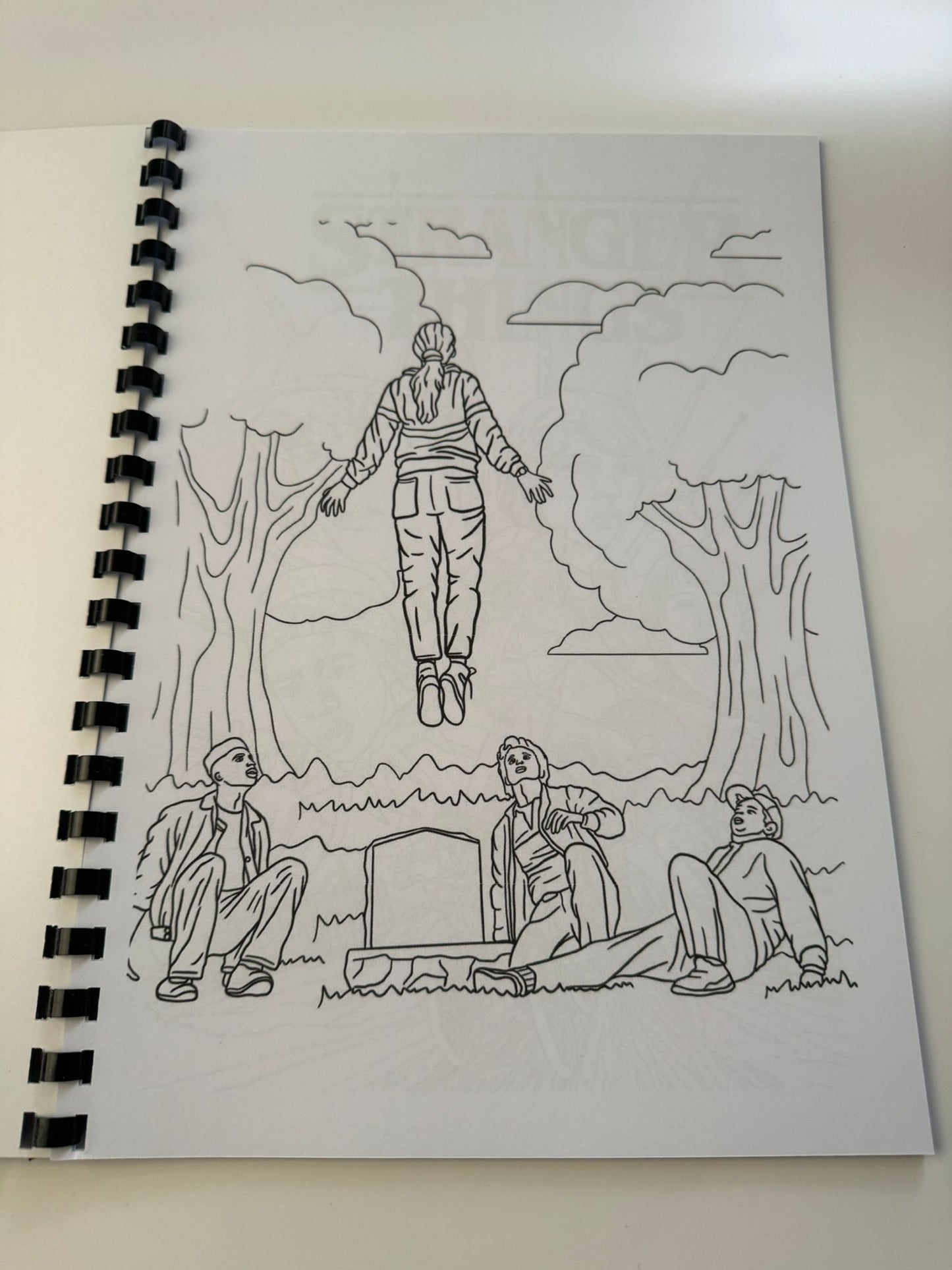 Stranger Things Colouring Book