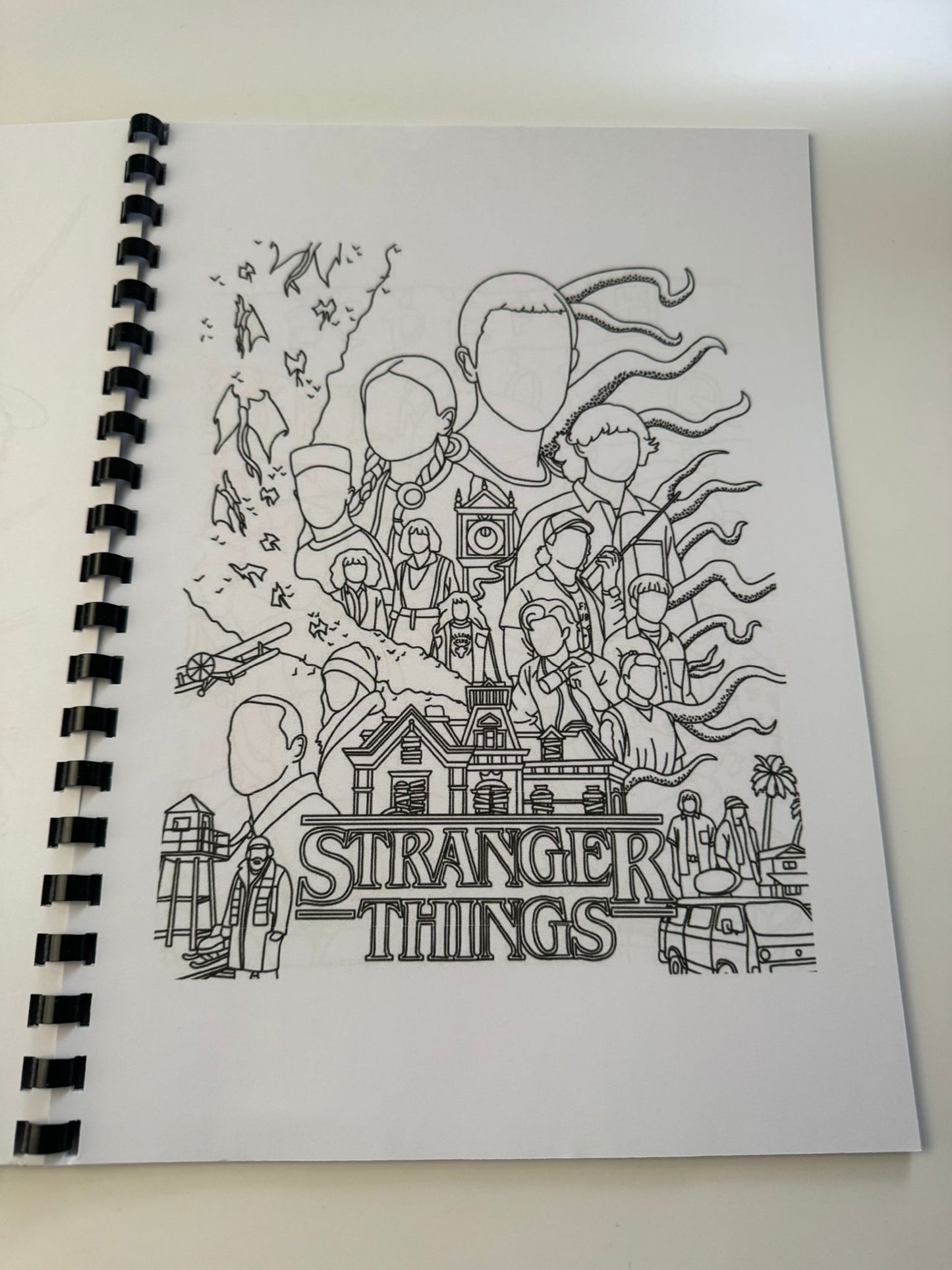 Stranger Things Colouring Book
