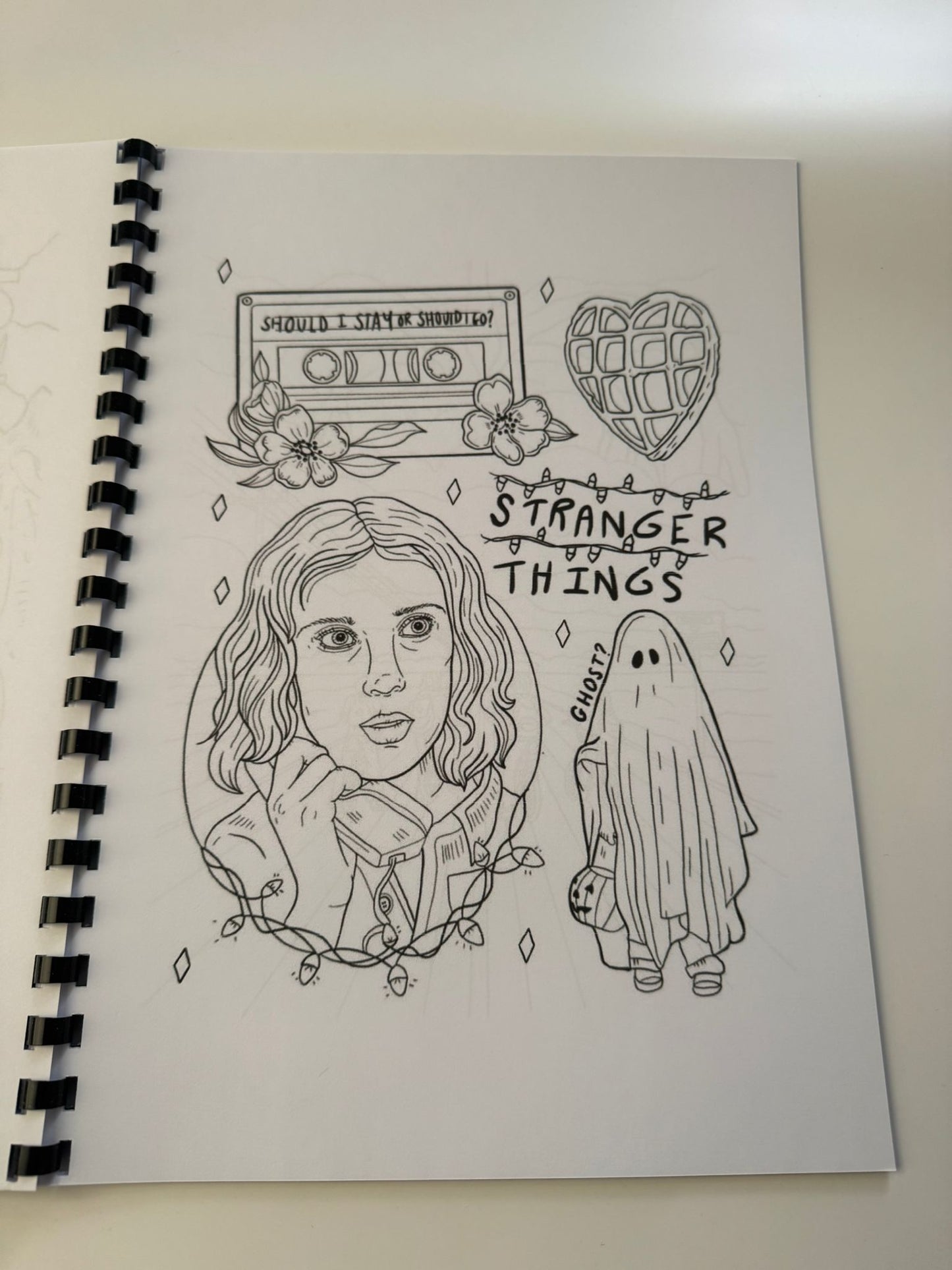 Stranger Things Colouring Book