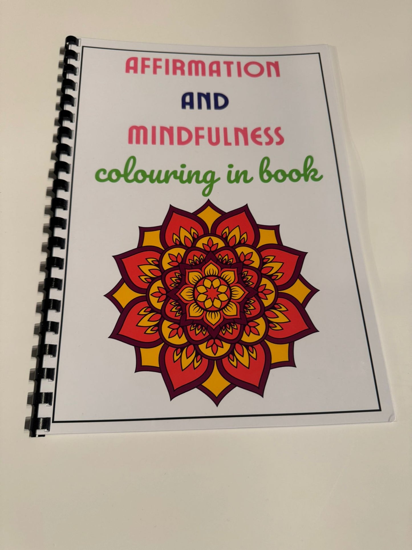 Affirmation Colouring Book