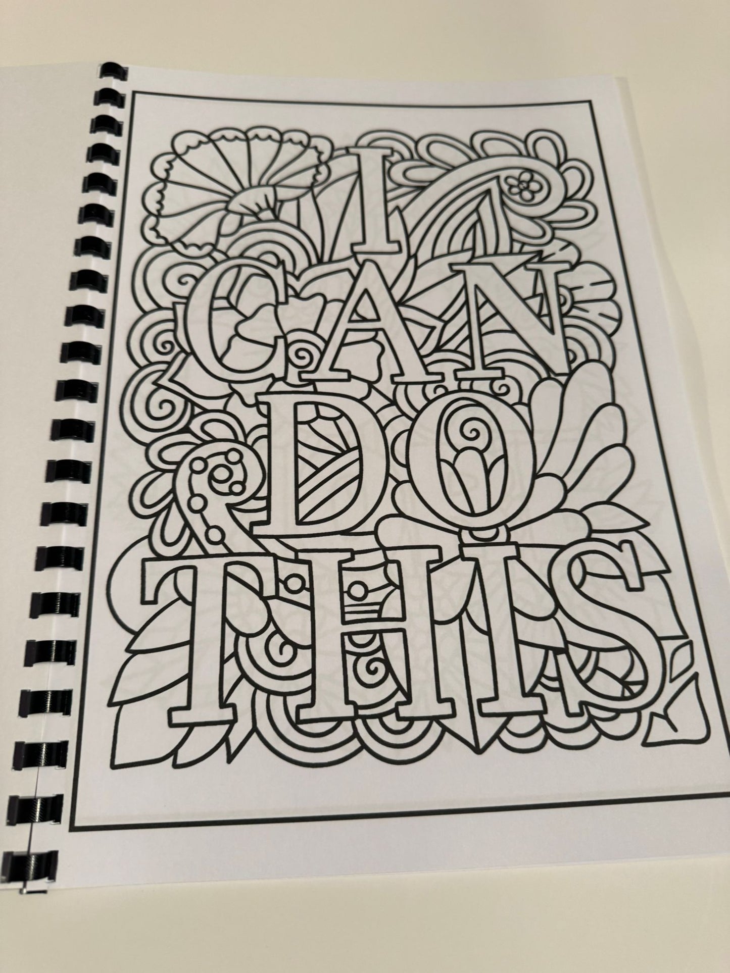 Affirmation Colouring Book