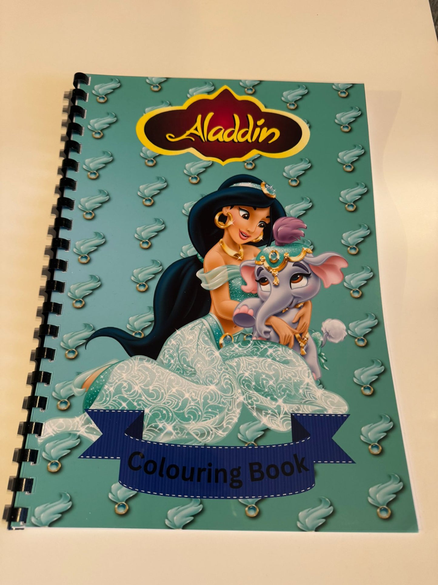 Aladdin Colouring Book
