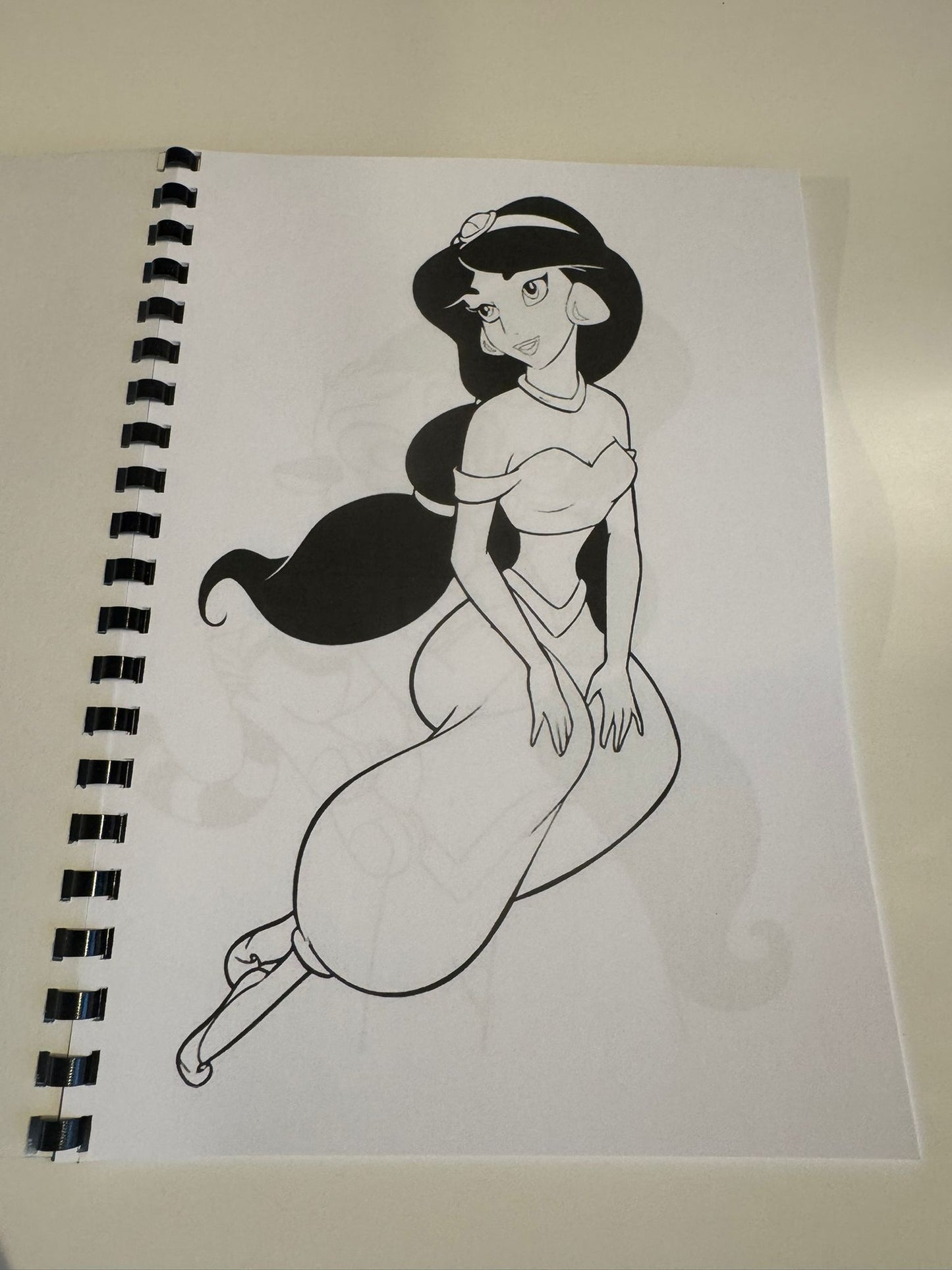 Aladdin Colouring Book