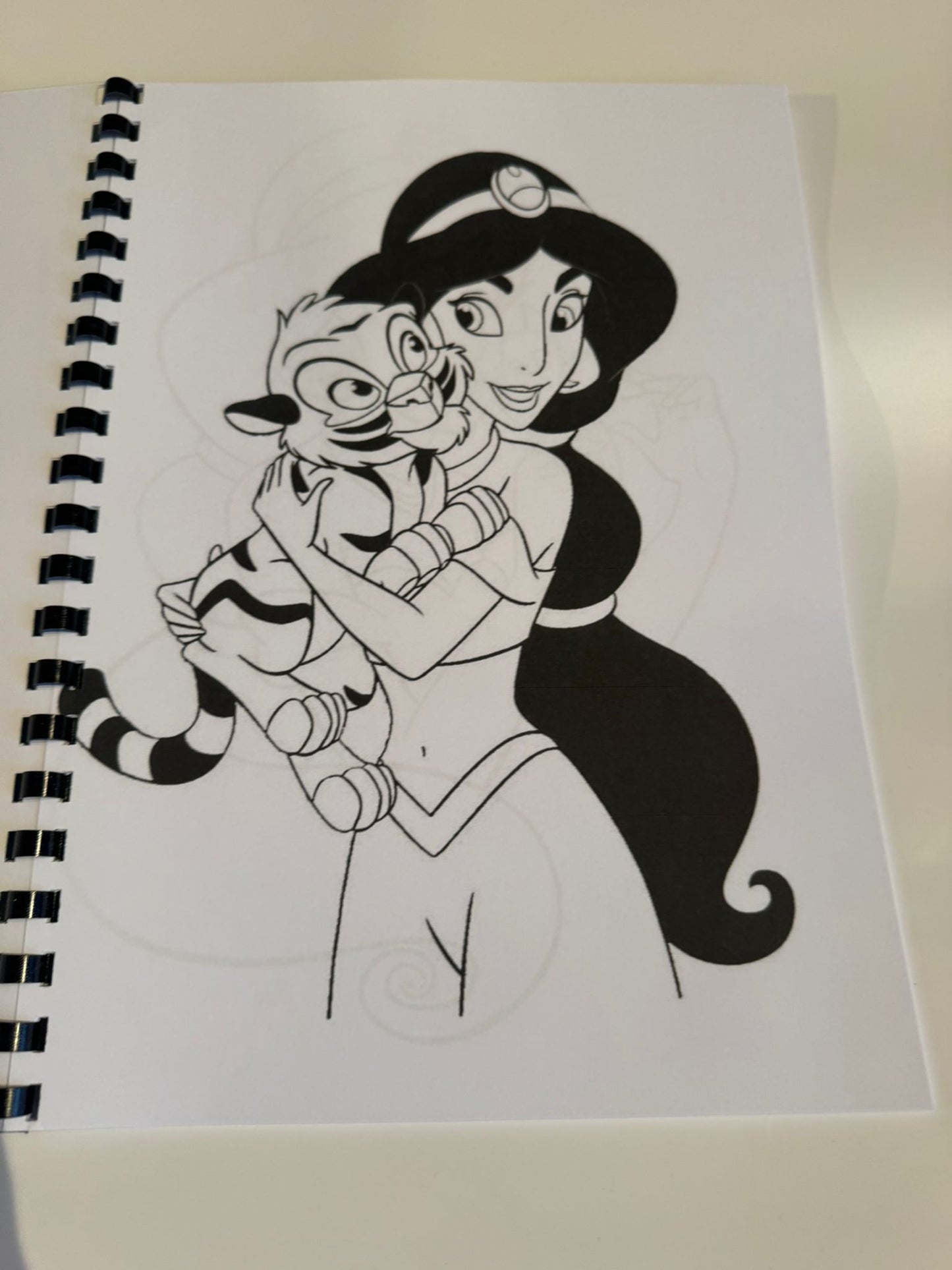Aladdin Colouring Book