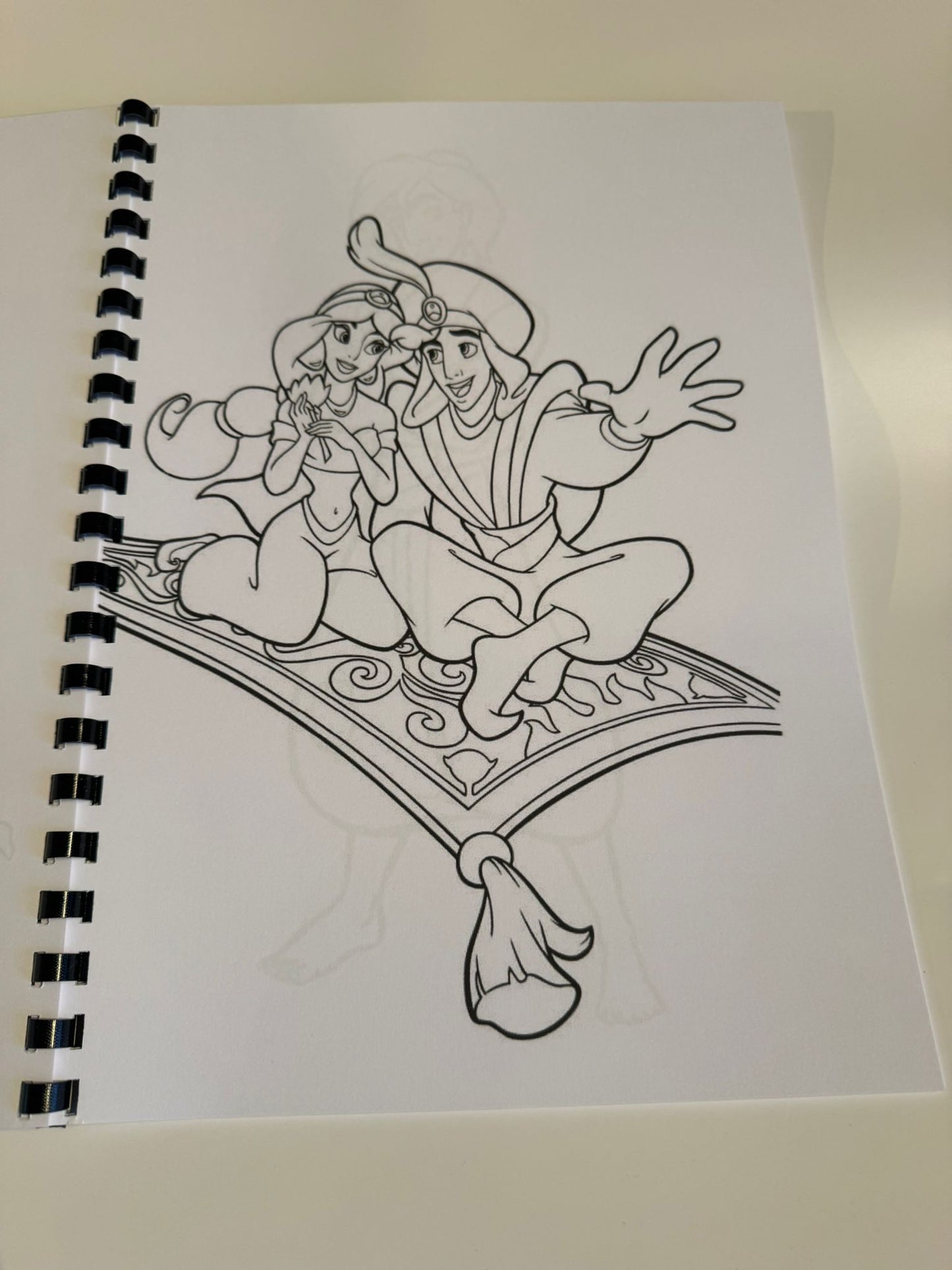 Aladdin Colouring Book