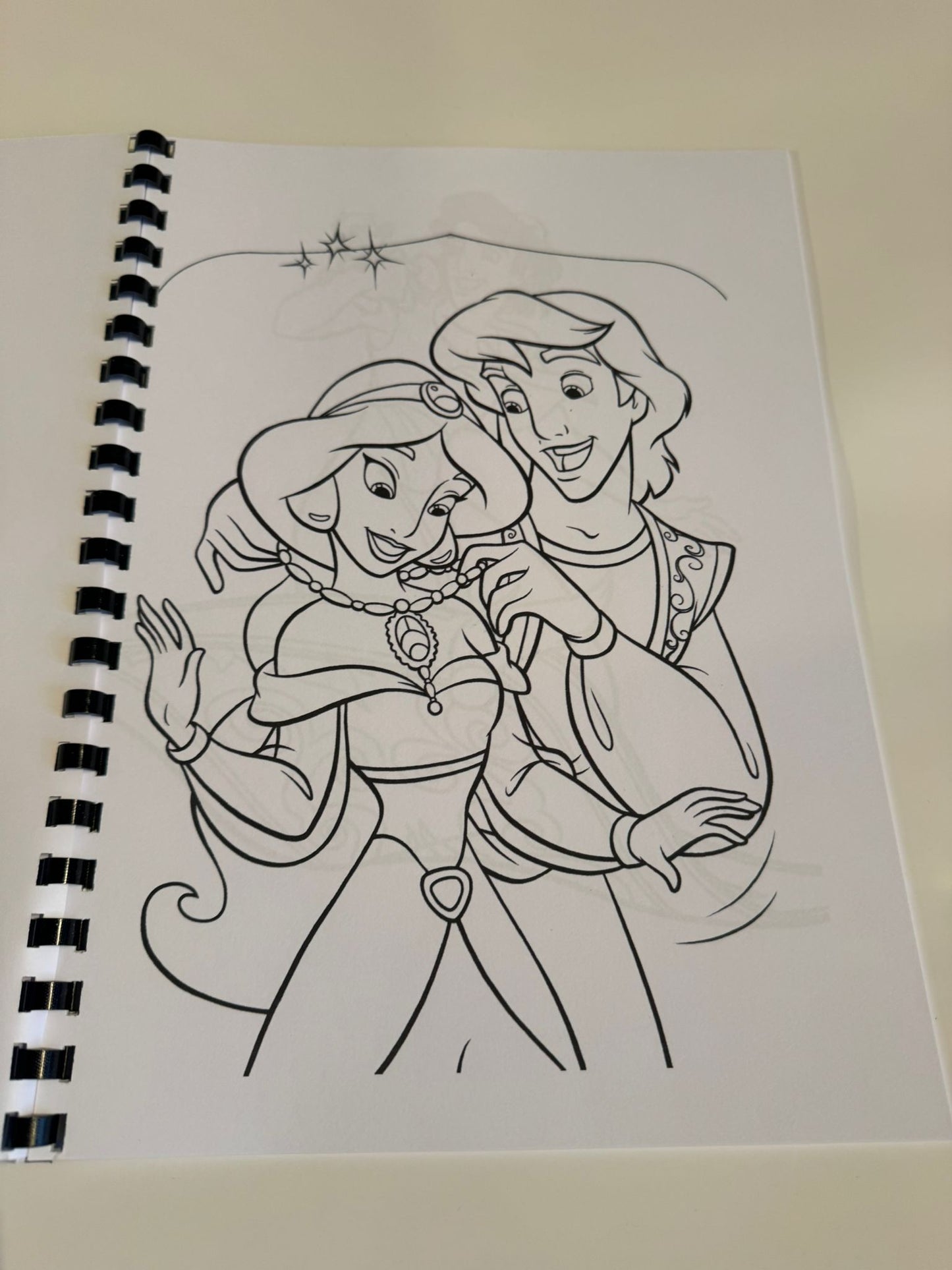 Aladdin Colouring Book