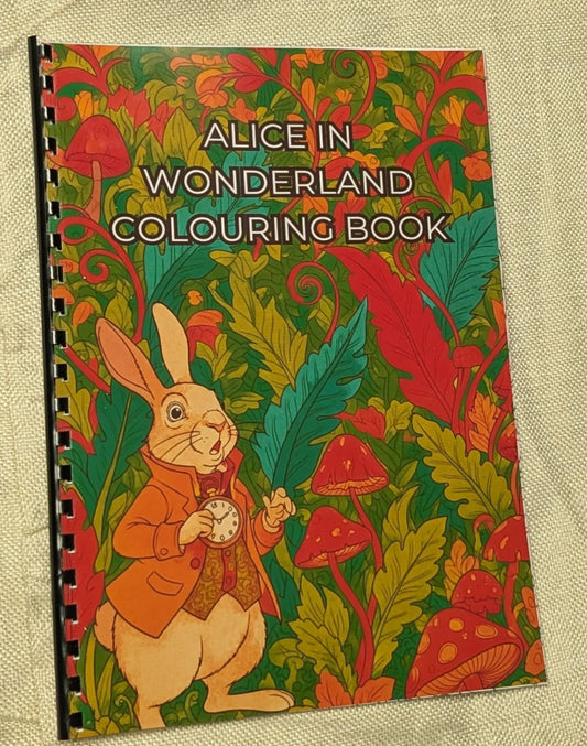 Alice in Wonderland Colouring Book