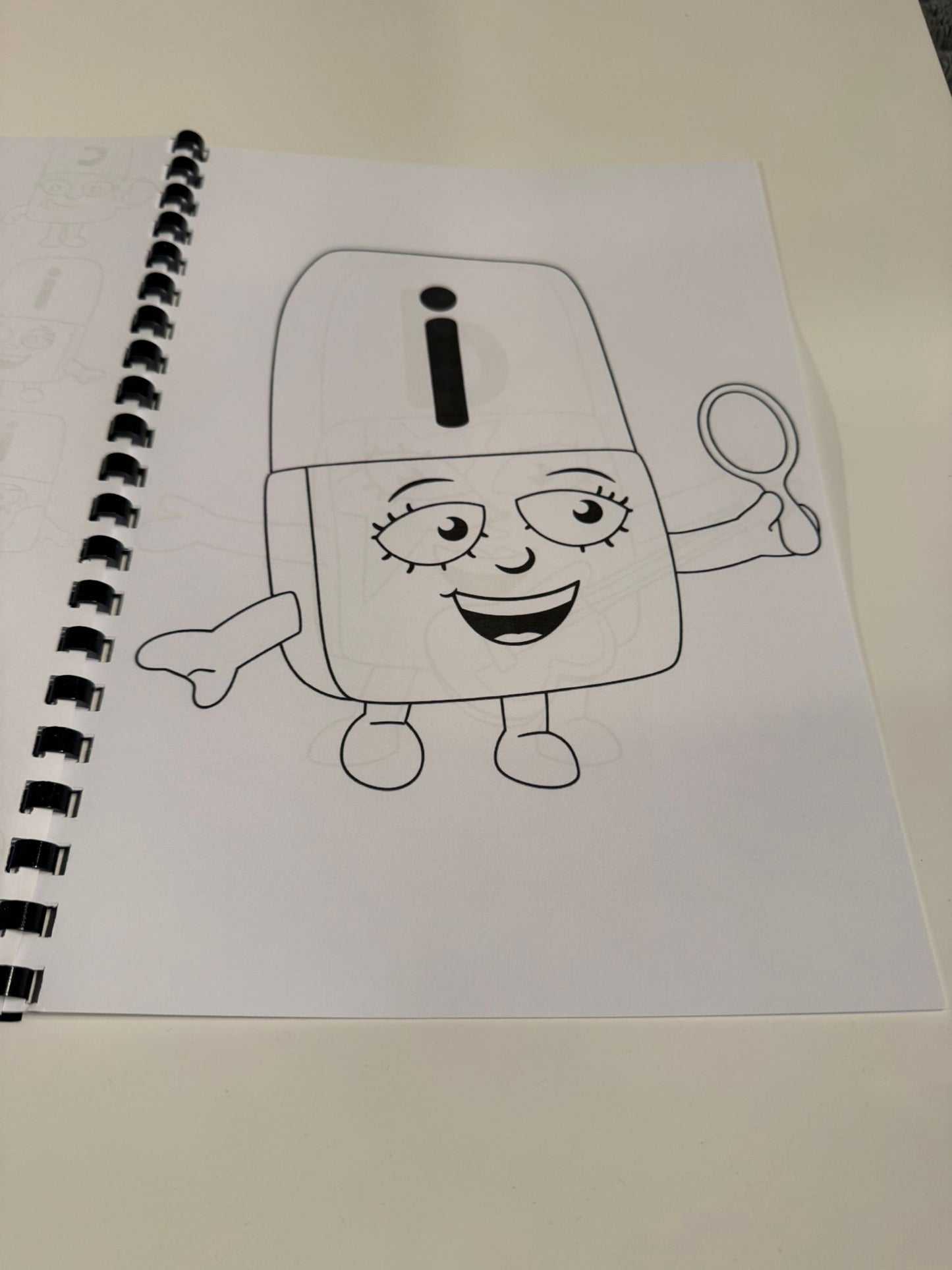 Alpha Blocks Colouring Book