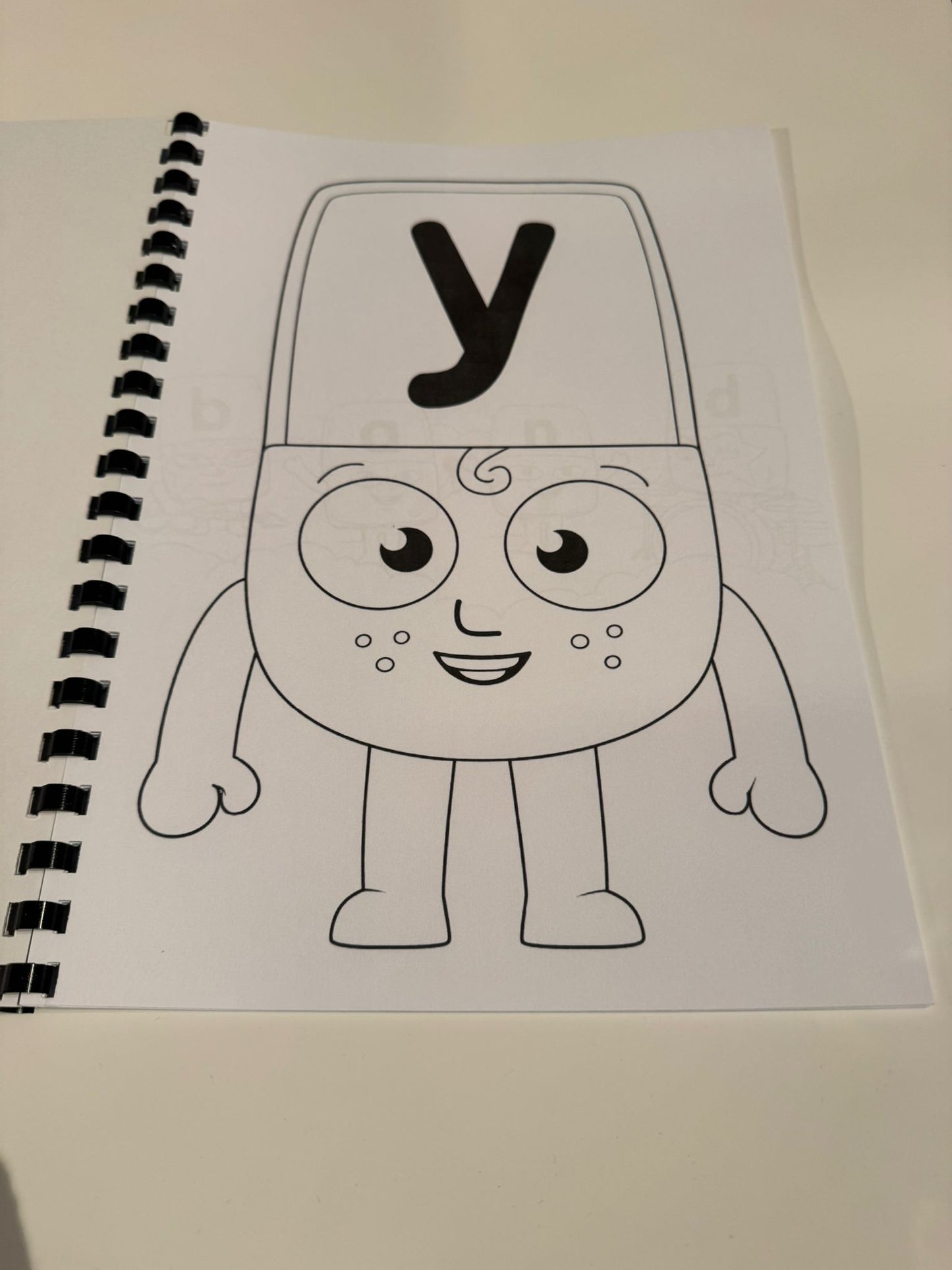 Alpha Blocks Colouring Book