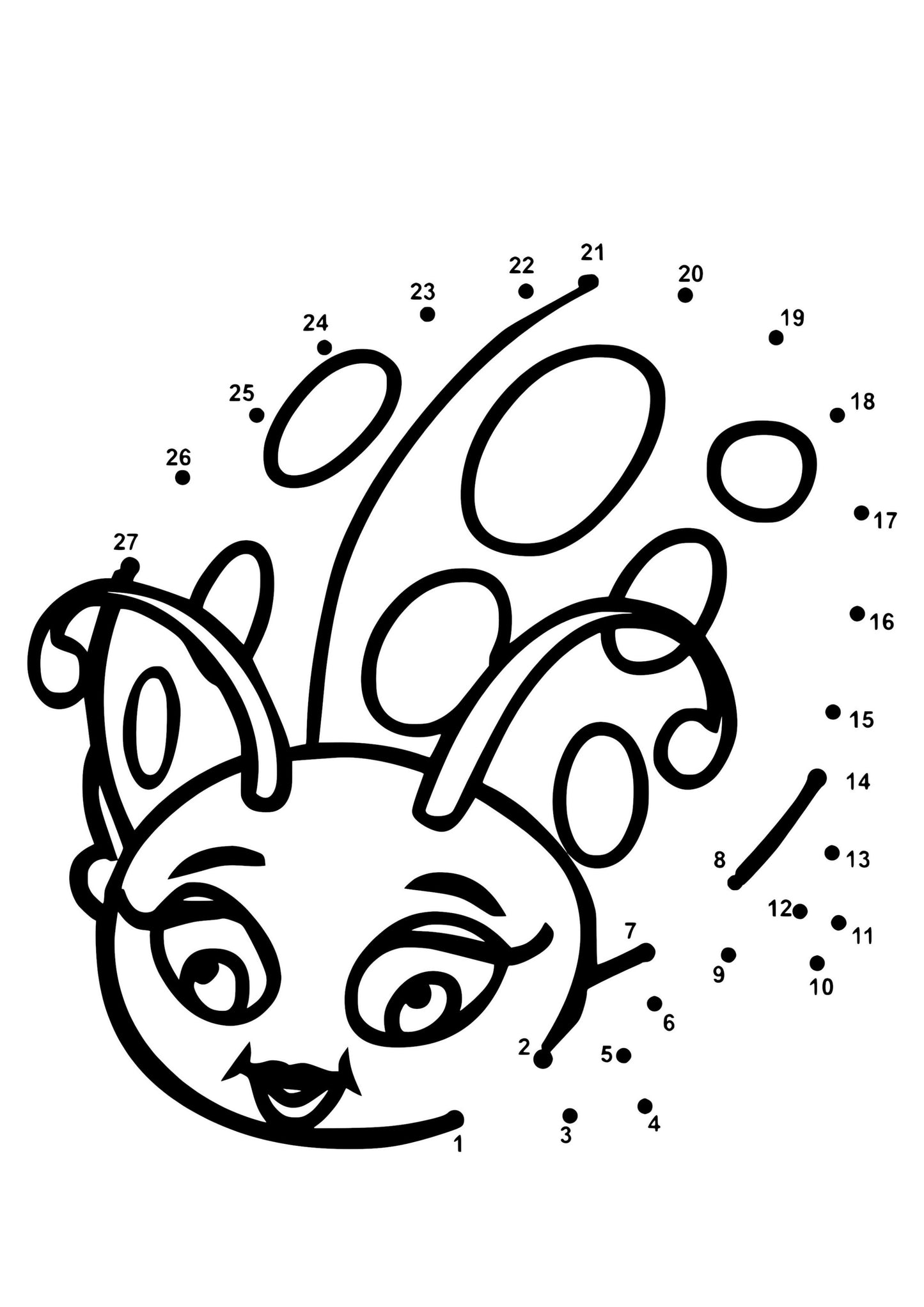 Animal Dot to Dot Colouring Book