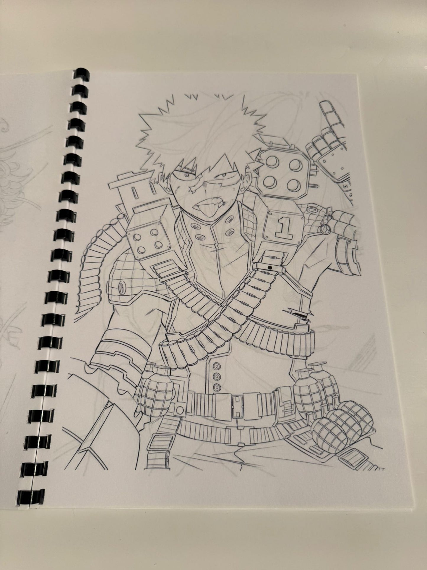Anime Colouring Book