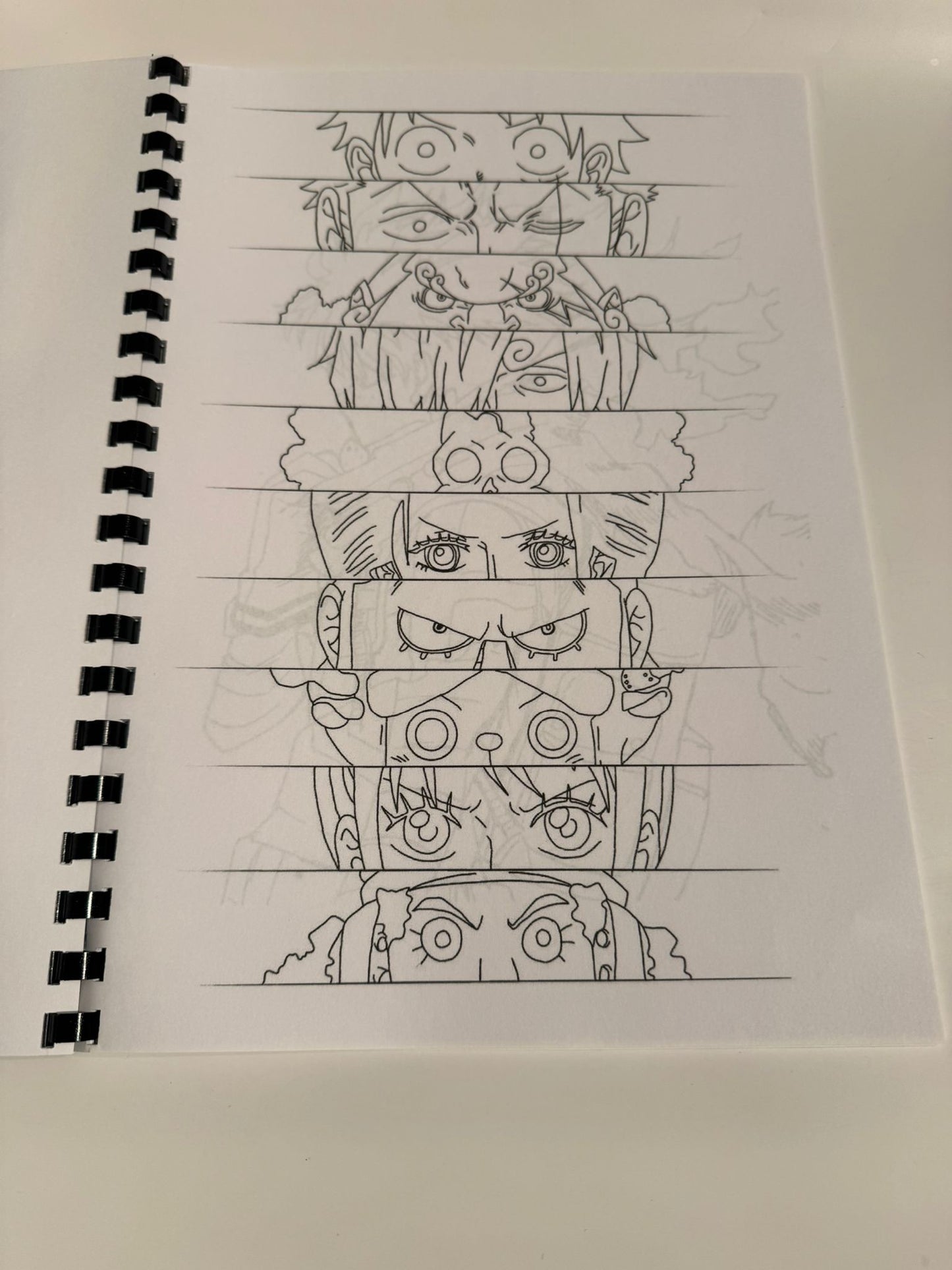 Anime Colouring Book