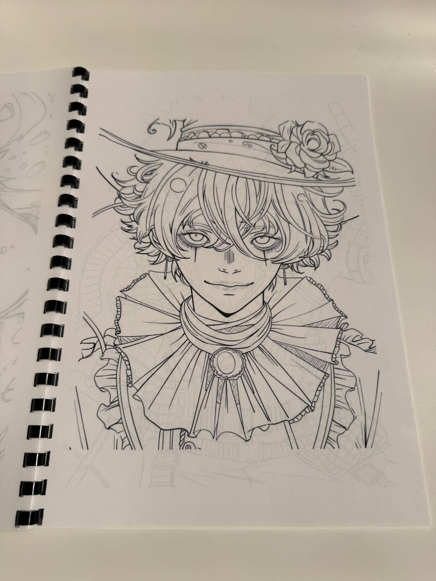 Anime Colouring Book