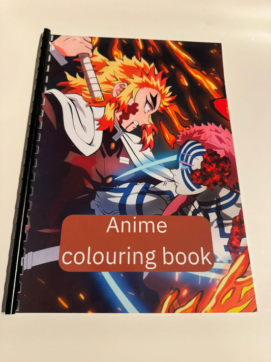 Anime Colouring Book