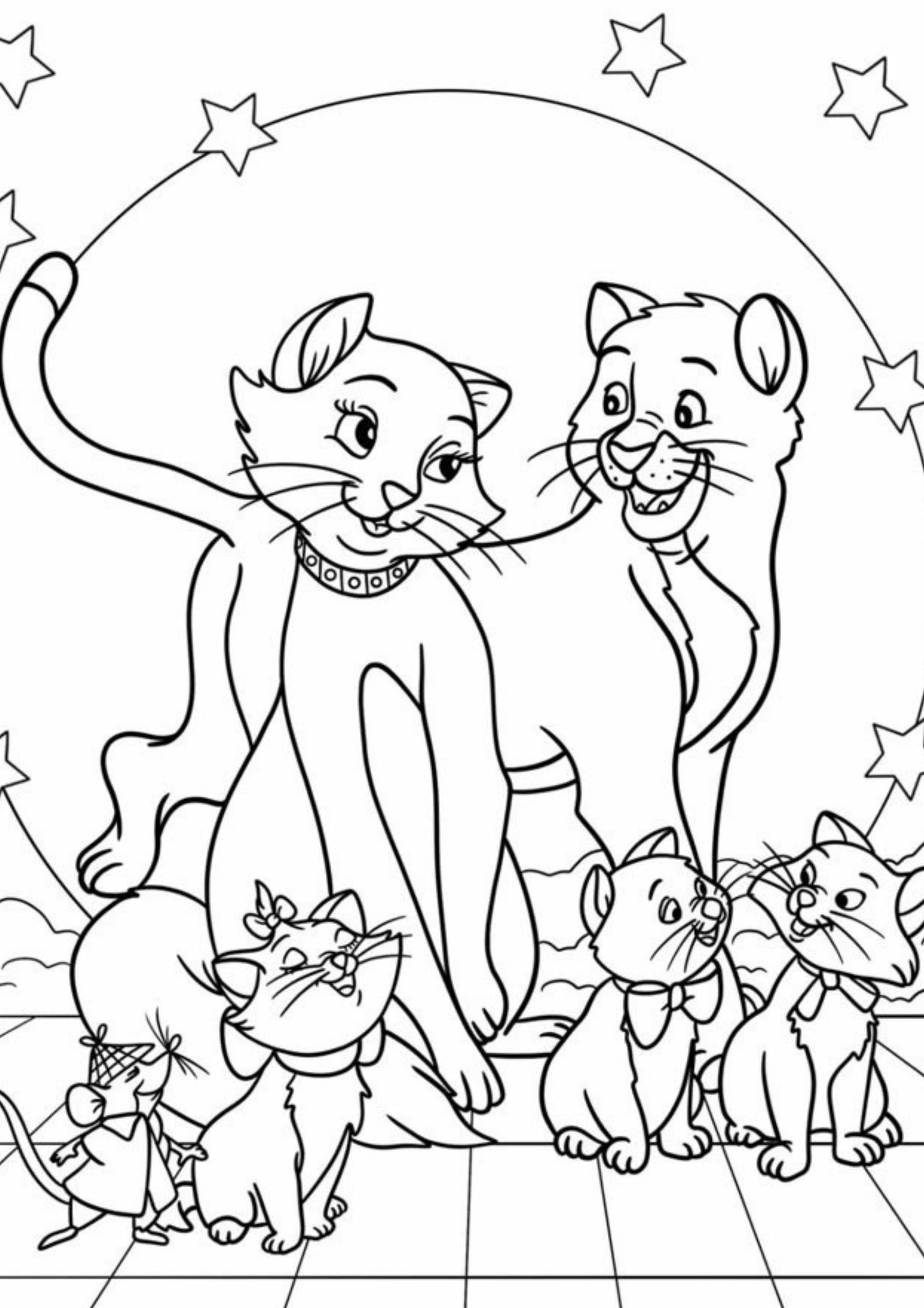 Aristocrats Colouring Book