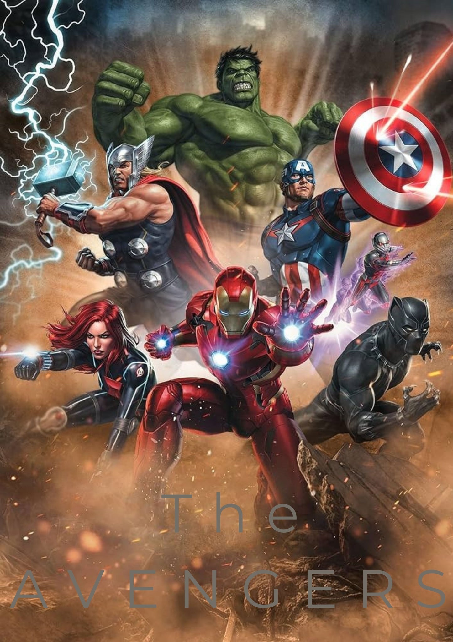 Avengers Colouring Book