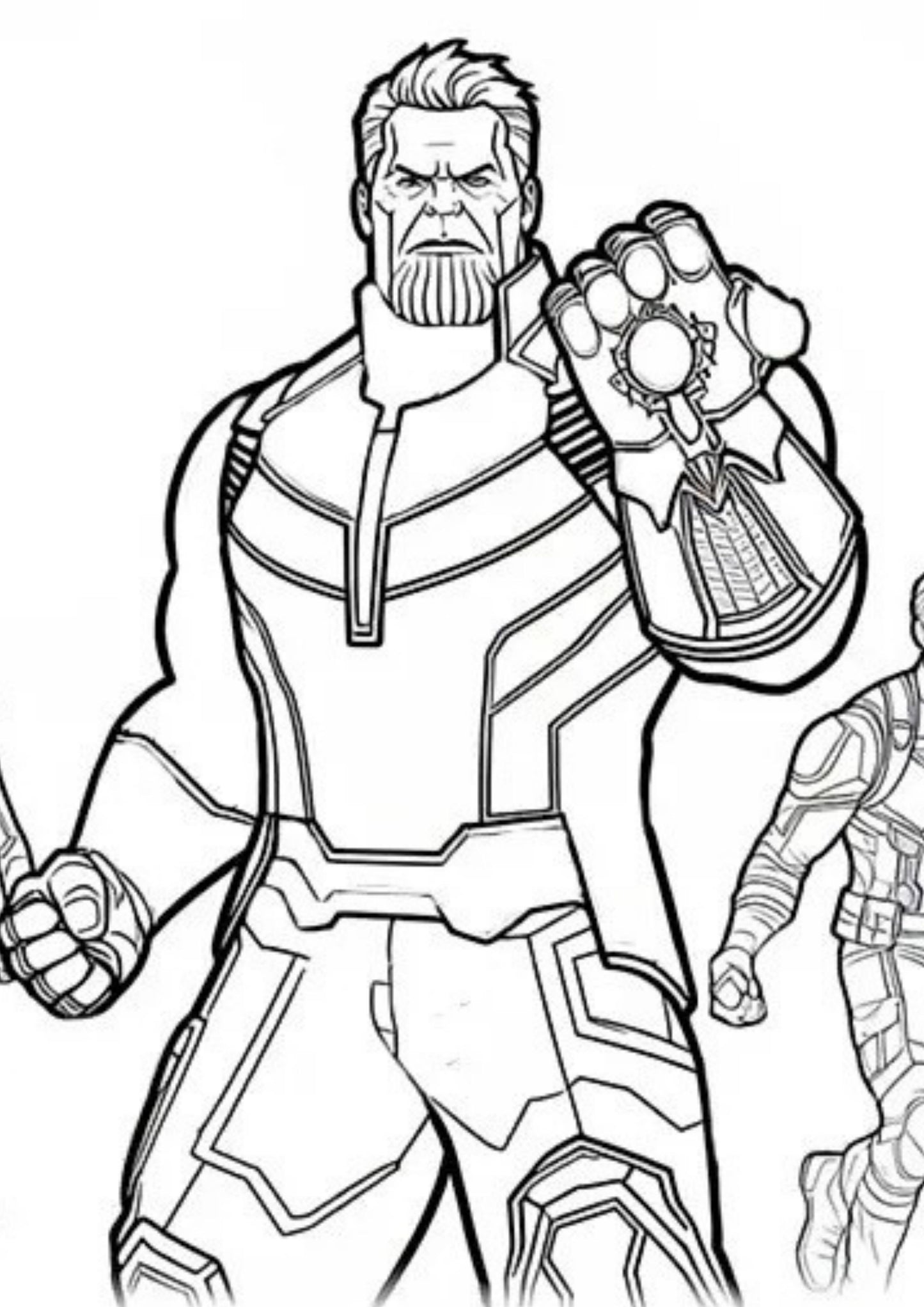 Avengers Colouring Book