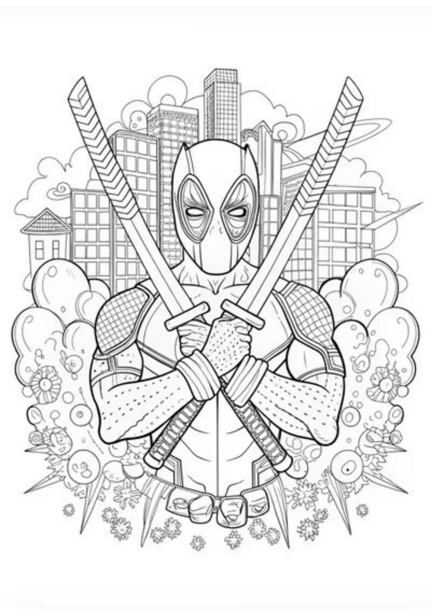 Avengers Colouring Book