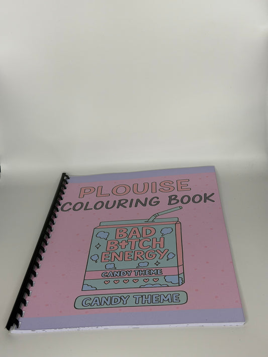 Bad Bitch Candy Colouring Book