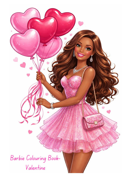 Barbie Love Colouring Book