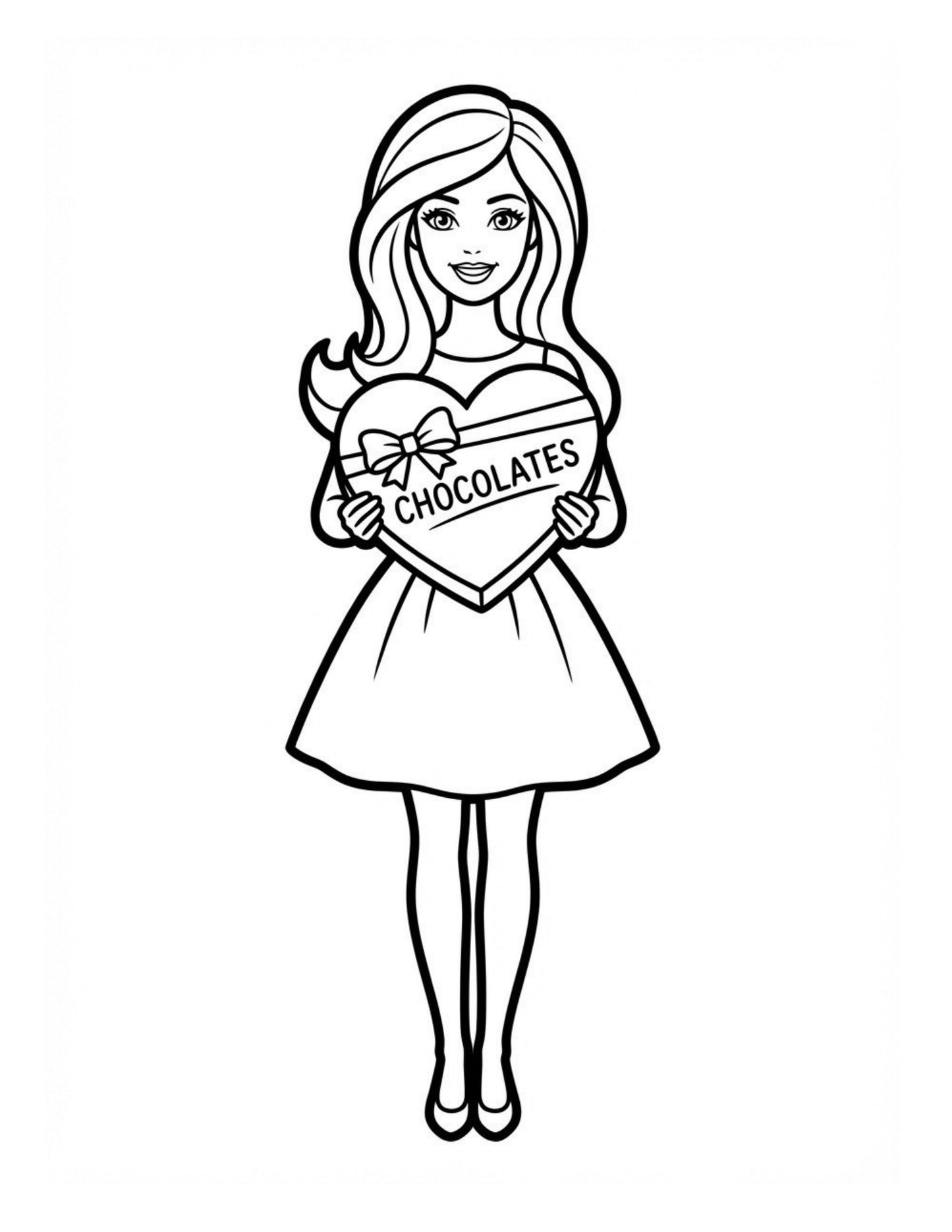Barbie Love Colouring Book