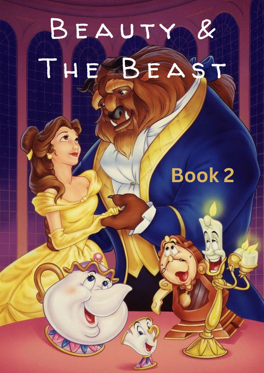 Beauty and the Beast (2) Colouring Book