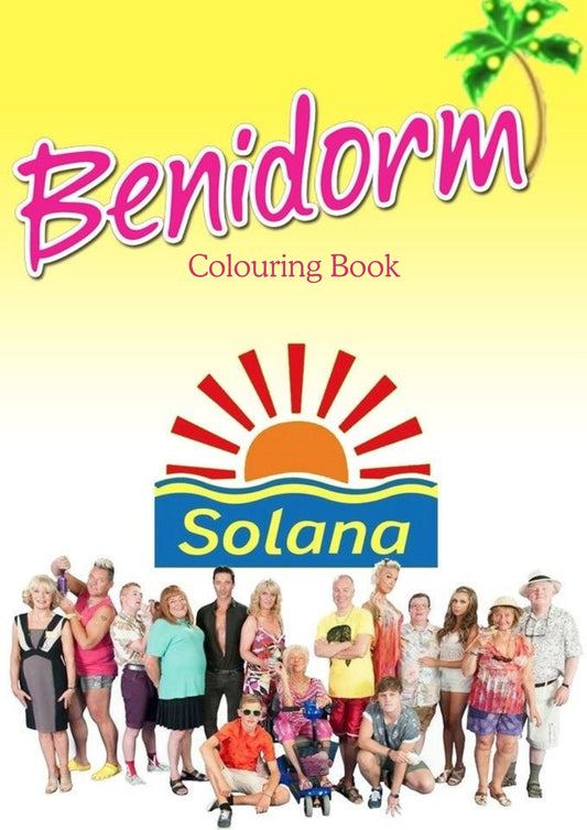 Benidorm Colouring Book