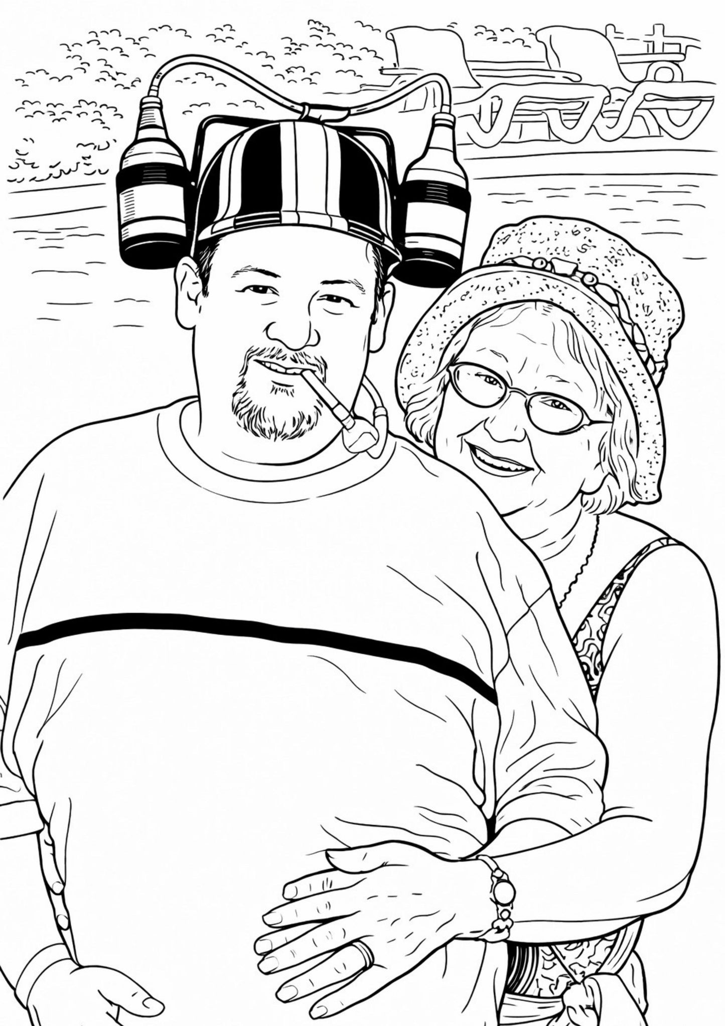 Benidorm Colouring Book