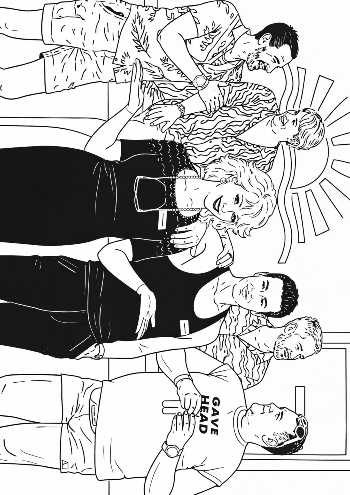 Benidorm Colouring Book